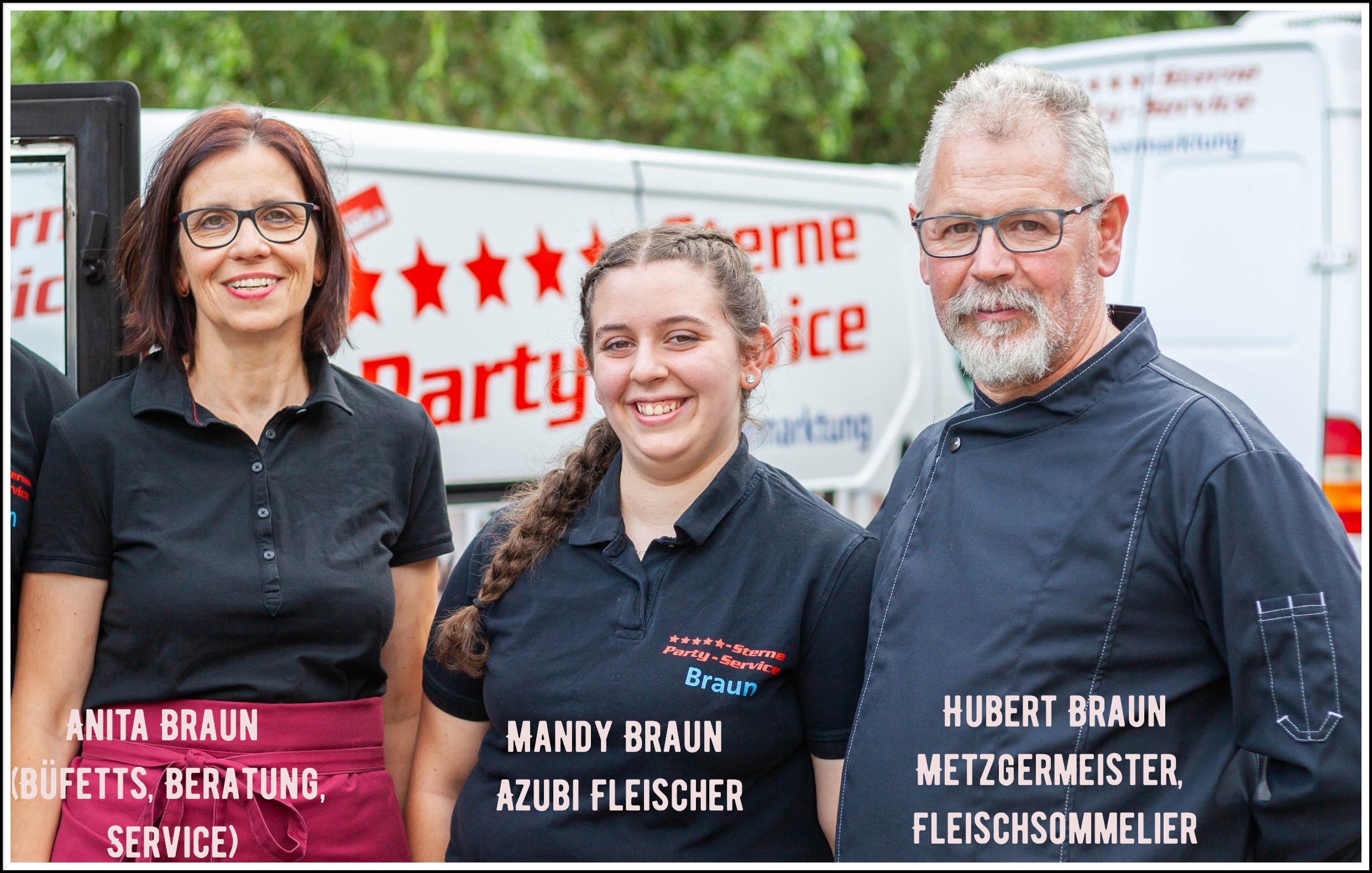 Fünf-Sterne-Partyservice Braun Gengenbach - Team